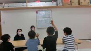 放課後等デイサービスはればれ、２年生の子ども達の活動の様子です。