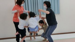 児童発達支援はればれ、３歳４歳クラスの子ども達の活動の様子です。