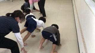 保護中: 児童発達支援はればれ、水曜日の子ども達の活動の様子です