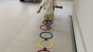 保護中: 児童発達支援はればれ、金曜日3歳児クラスの活動の様子です