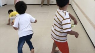 保護中: 月曜日、5歳児クラスの活動の様子です