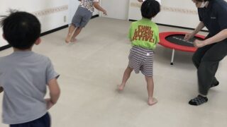保護中: 児童発達支援、木曜5歳児クラスの活動の様子です