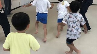 保護中: 児童発達支援、水曜日4歳児クラスの活動の様子です